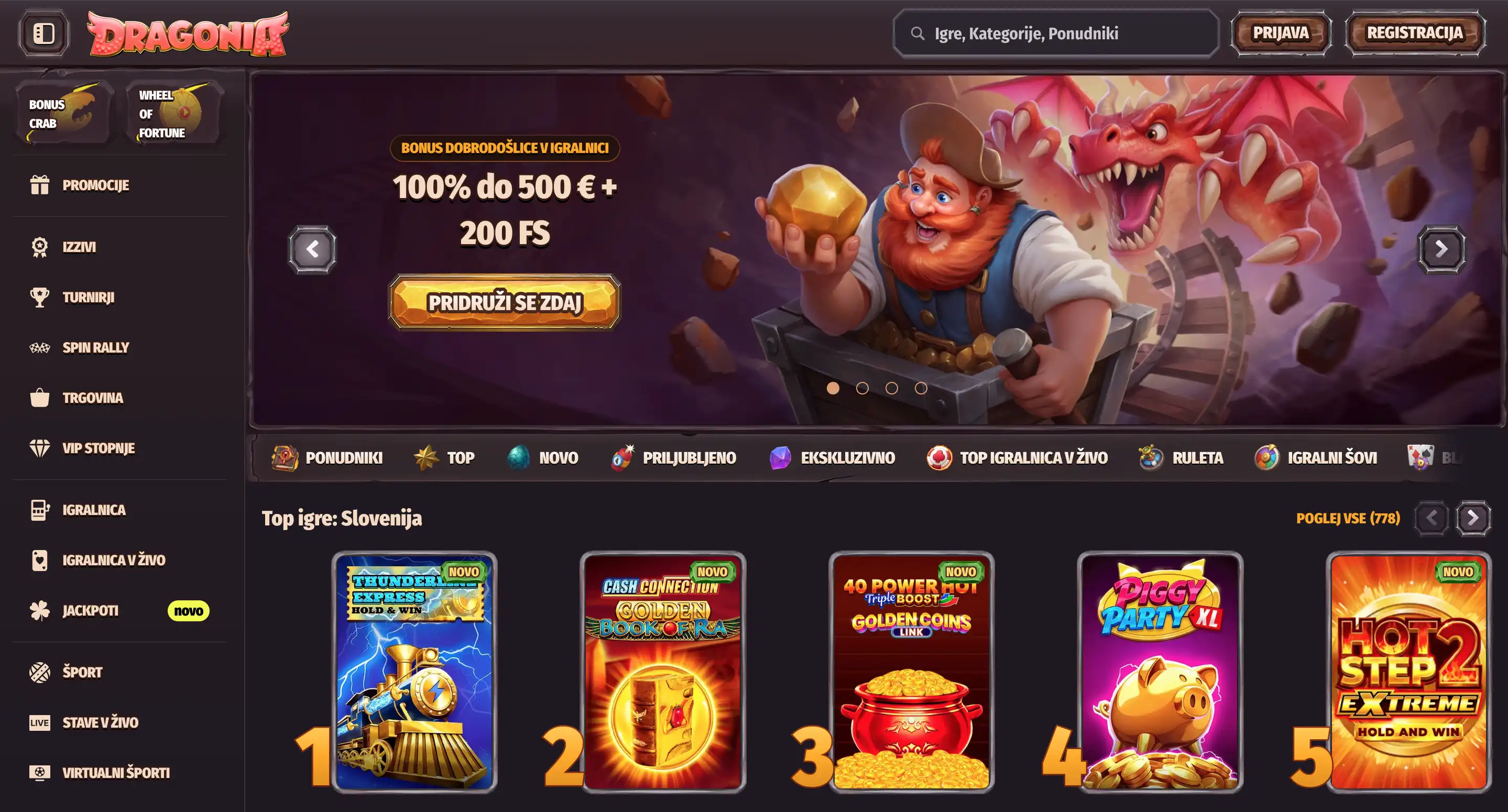 Dragonia Casino